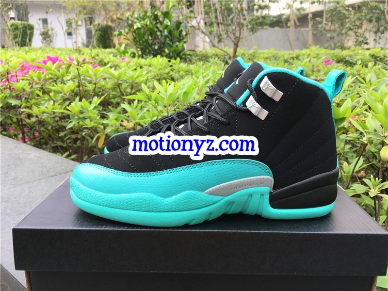 Authentic Air Jordan 12 Hyper Jade GS